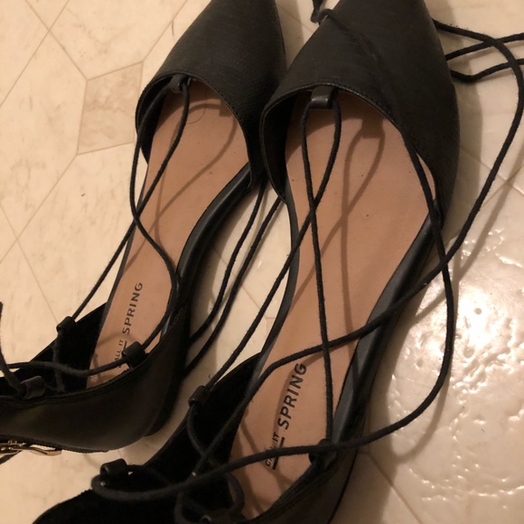 Call it spring lace-up flats size 6.5 - Picture 2 of 3